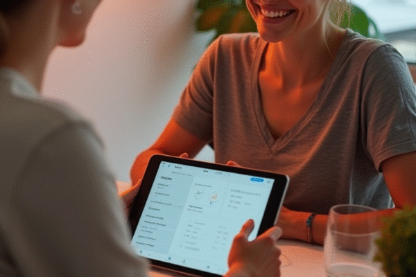 A dietician customizing a clinical nutrition plan